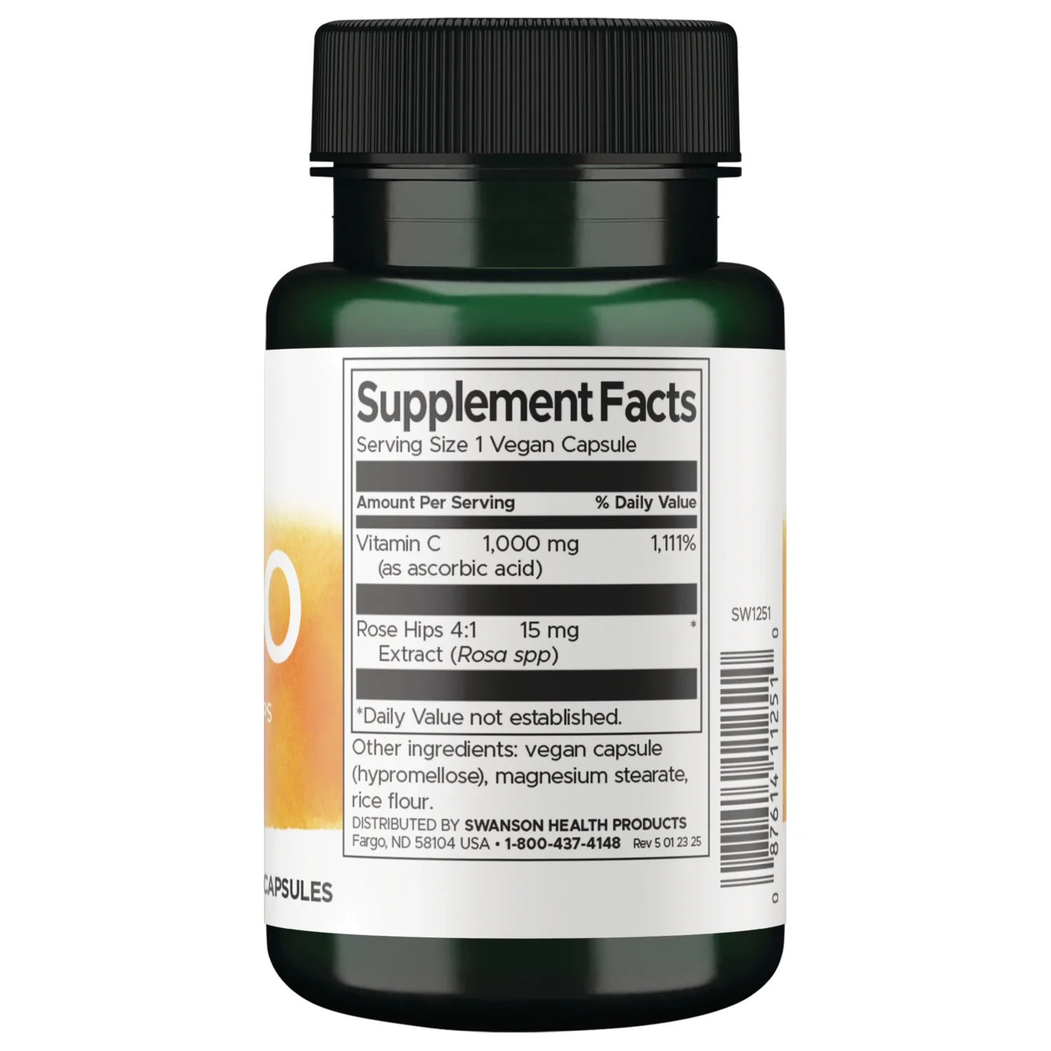C-1000 - Vitamin C with Rose Hips - Image 2